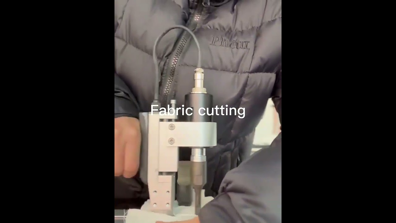 Manual Ultrasonic Underwear Bra Making Machine Automatic Fabric Textile Cutting and Sealing