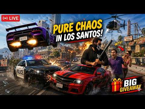 🔴GTA 5 LIVE – DON’T BLINK I USED A SECRET GTA 5 MOD ON LIVE STREAM #gtalive #gtaonline