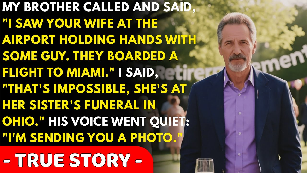 When My Brother Said, "I Saw Your Wife at the Airport With Another Man," I Laughed… Then I...
