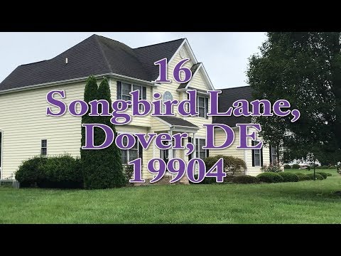16 Songbird Lane, Dover, DE home video tour