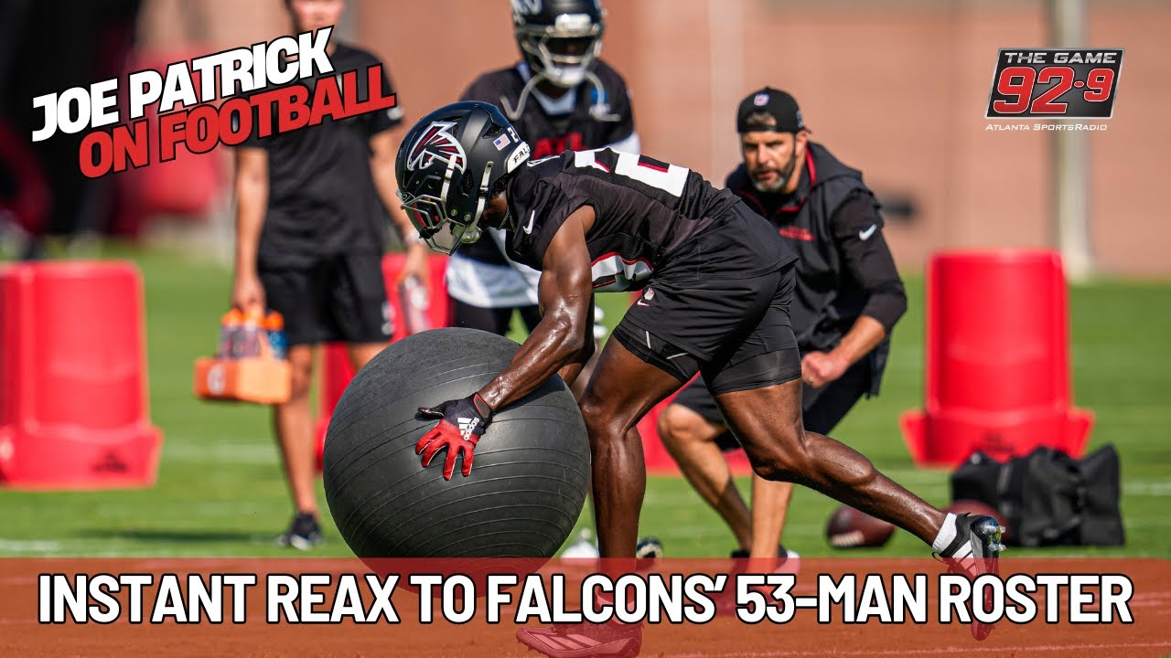 Instant reaction to Falcons' 53-man roster