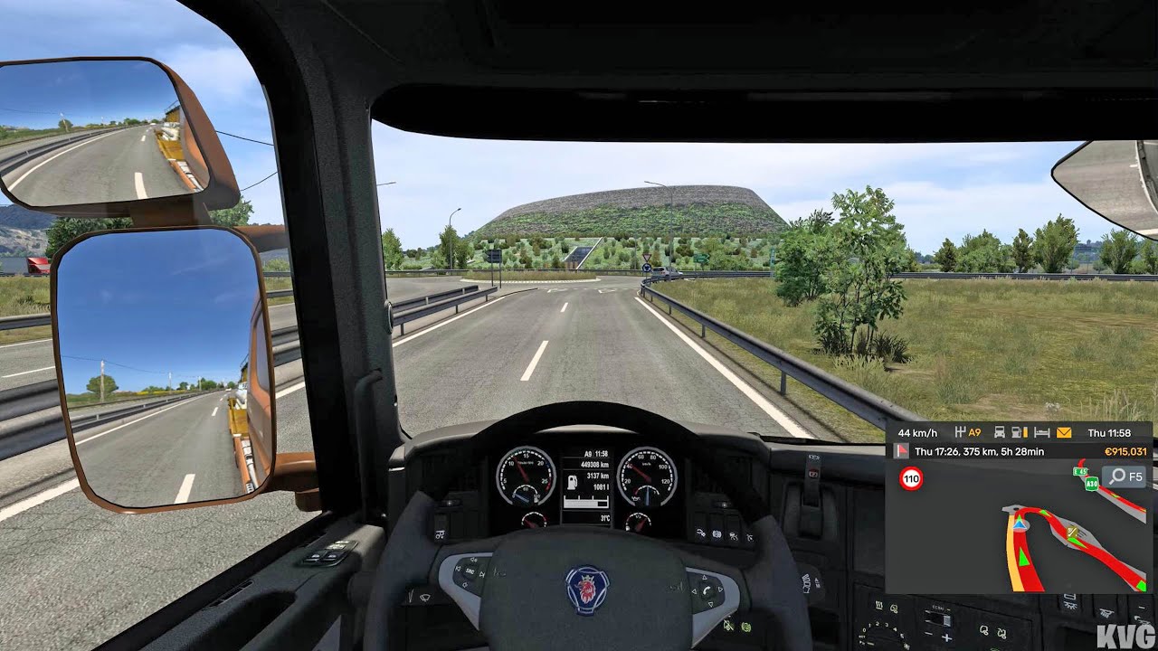 Euro Truck Simulator 2 - Naples to Catanzaro - Italia Gameplay (PC UHD) [4K60FPS]