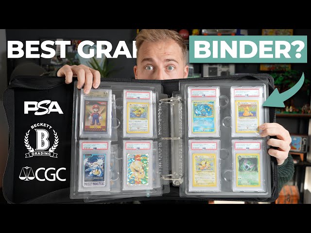 The Best Binder For GRADED Cards? - Gemloader Review - YouTube