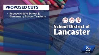 School District of Lancaster proposes staffing and program cuts to address $10 million deficit