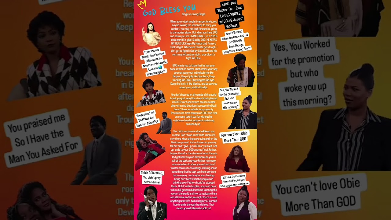 Single vs Living Single 2nd Coming God's Conduit Motivation 