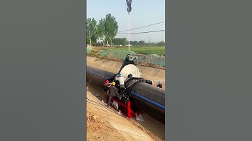 Quy trình hàn ống nước khổng lồ