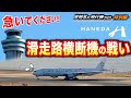 【管制官の飛行機さばき特別編】羽田空港RWY34L 滑走路横断機の戦い編【ATC字幕・レーダー付き】