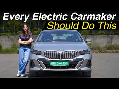 Are Electric Luxury Sedans Still Best Option For Rear Seat Maharajas? | BMW i5 LWB Rear Seat Test