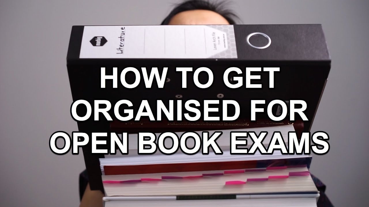 Study Skills: Open Book Test Preparation Tips