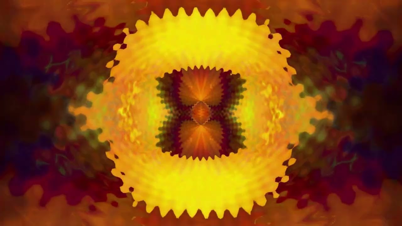 Colorful Abstract Animation TV Screensaver #97