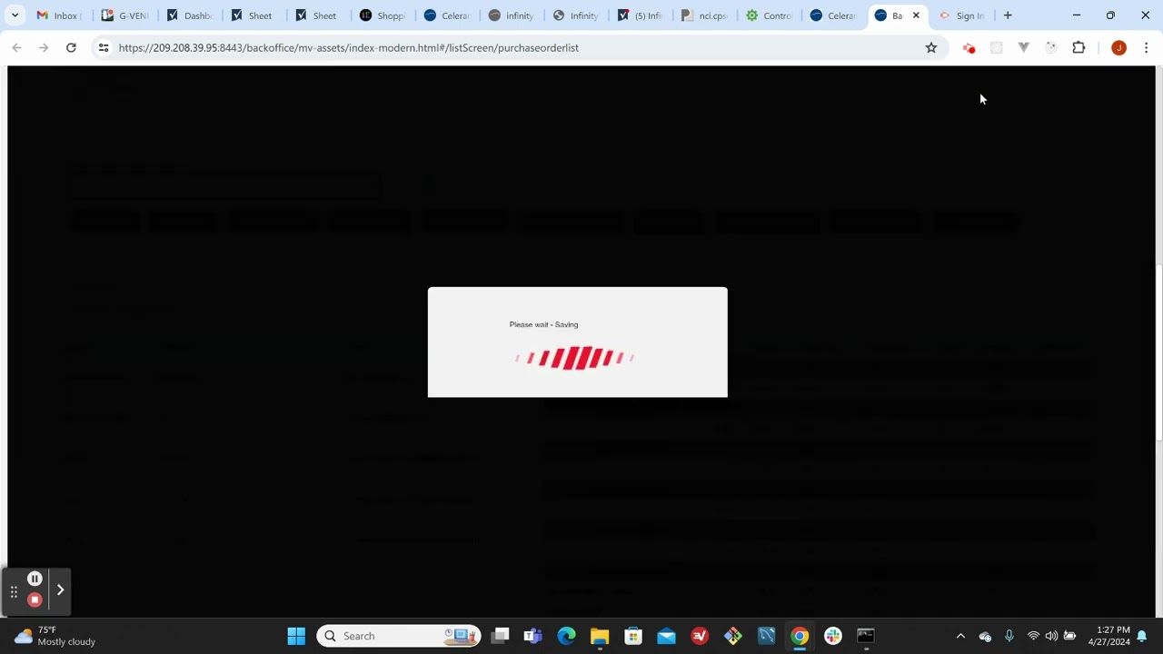 CELERANT STRATUS - CREATING A PO (BASIC)