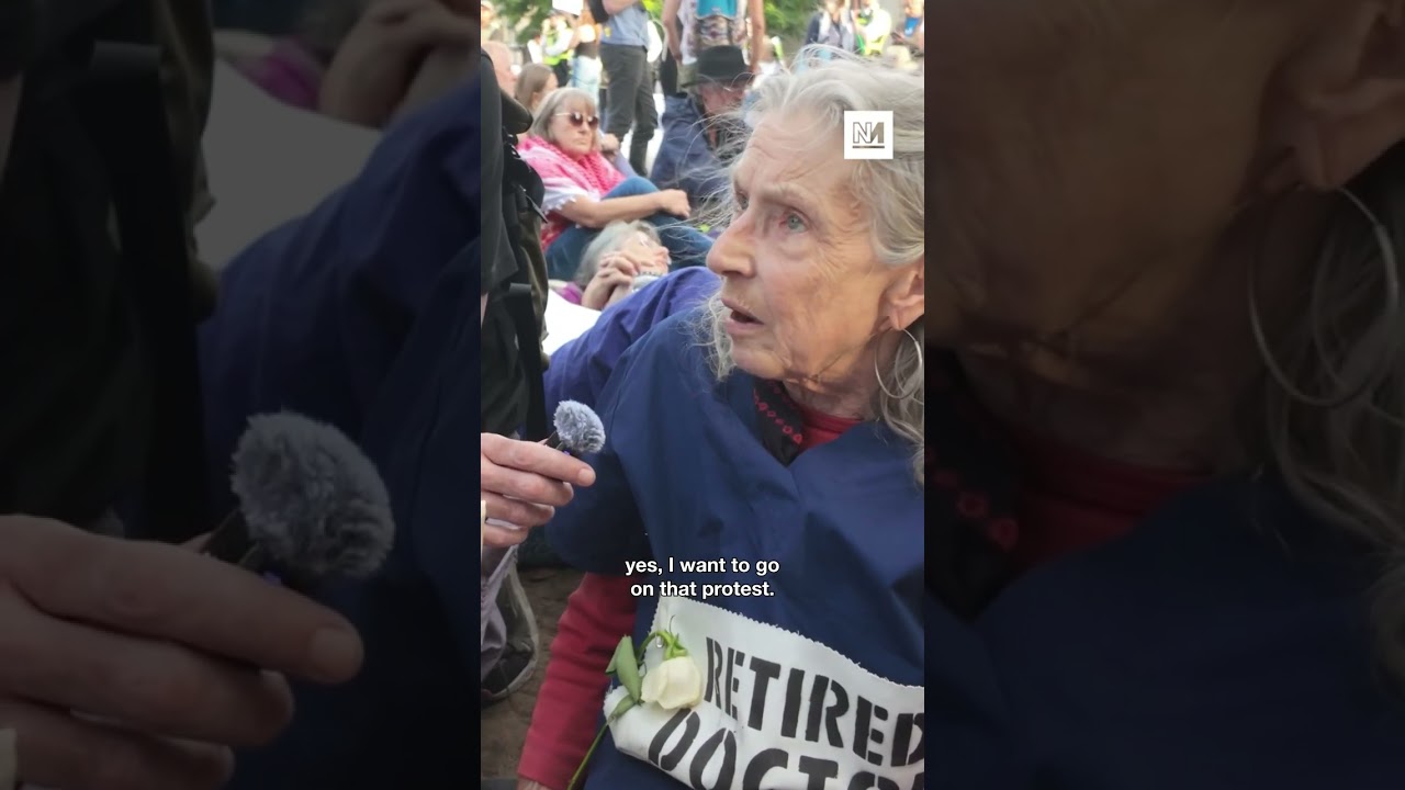 Retired Doctor Risks Arrest For Supporting Palestine Action