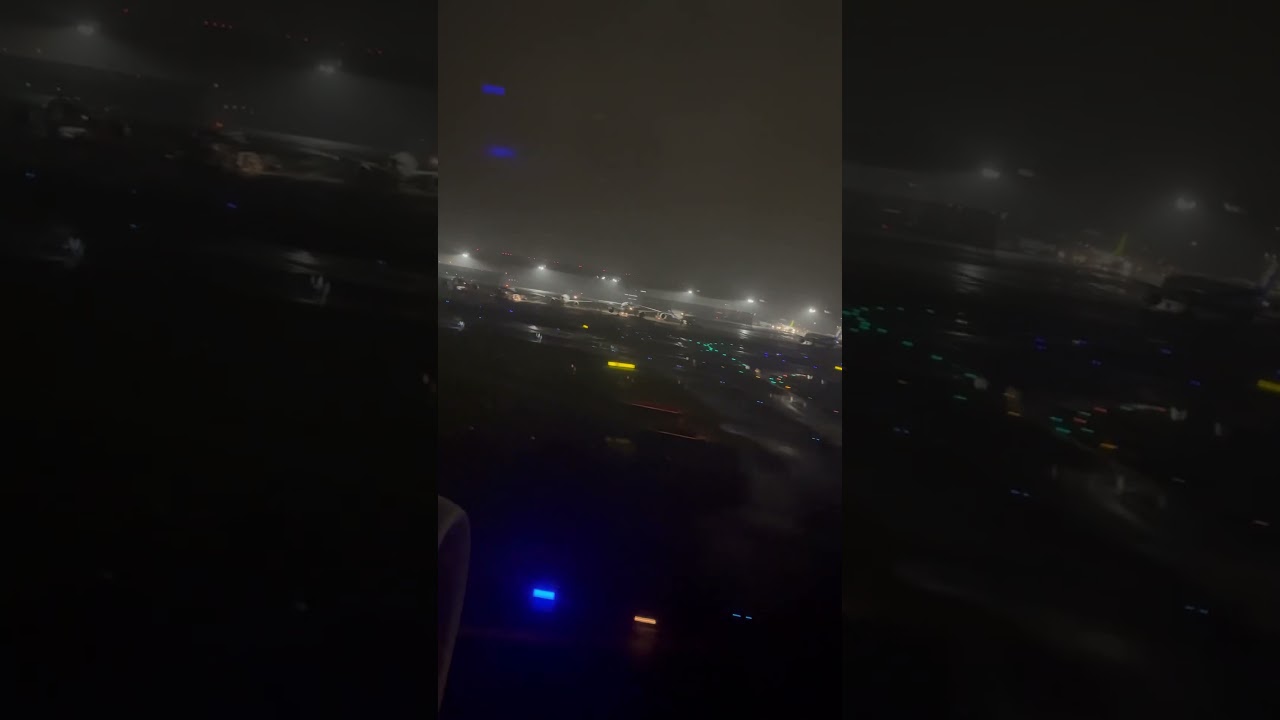 Night Landing in Tokyo Haneda Airport, October 2024