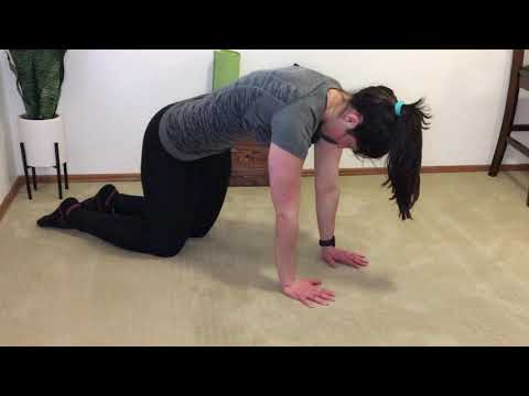 How to Do Tabletop Scapula Push-ups
