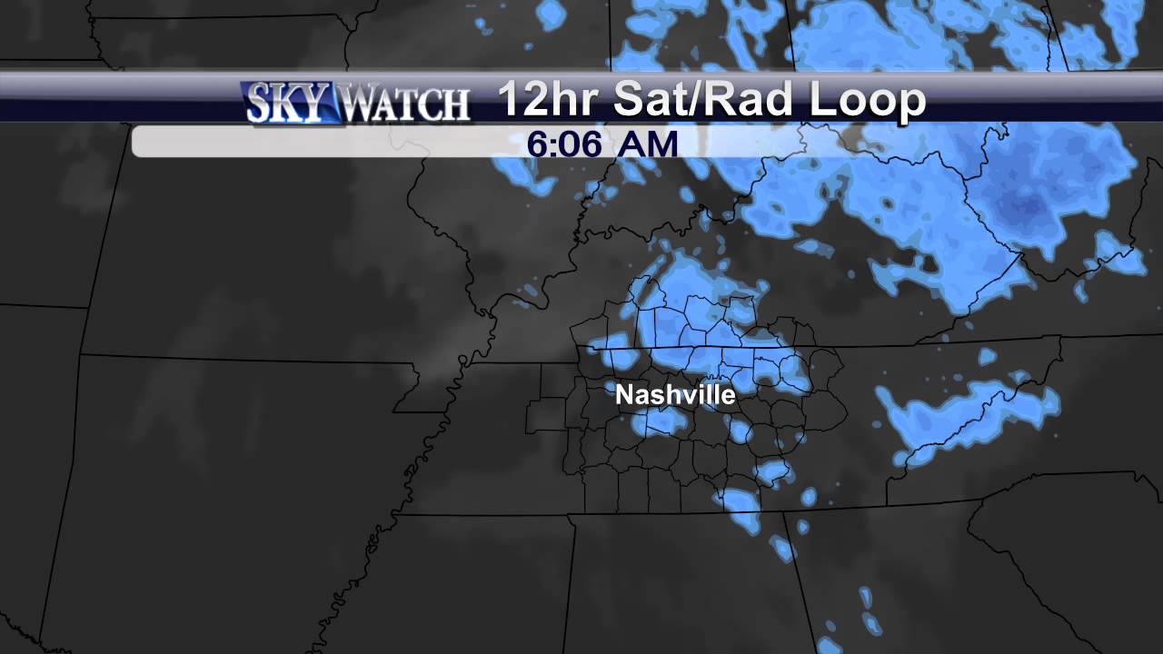 Spotty Snow Showers Continue - YouTube
