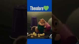 Theodore Being the Cutest Chipmunk 🐿✨ | Alvin and the Chipmunks #Shorts