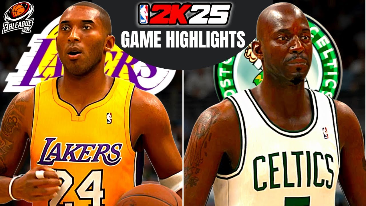 «Лейкерс» против «Бостон Селтикс» NBA 2K25 Rivalry Showdown
