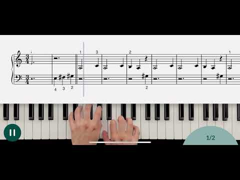 The Sorcerer's Apprentice piano tutorial video