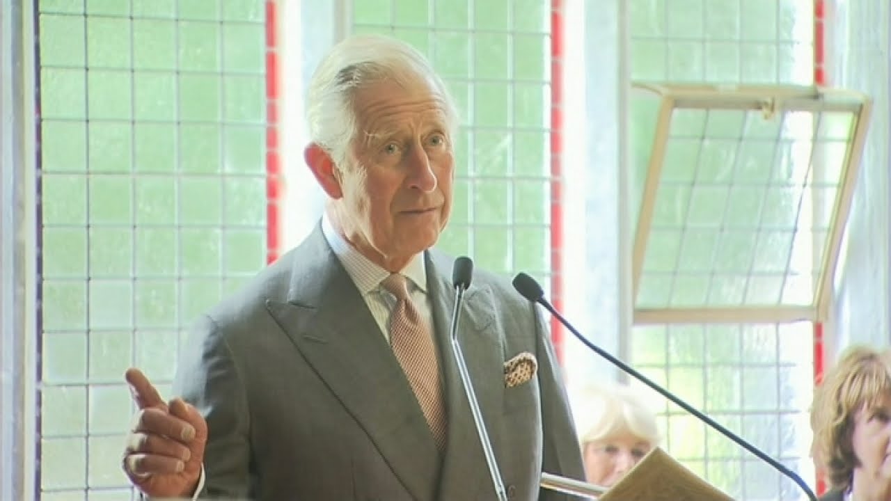 Charles tells the Irish 'You raise our spirits'