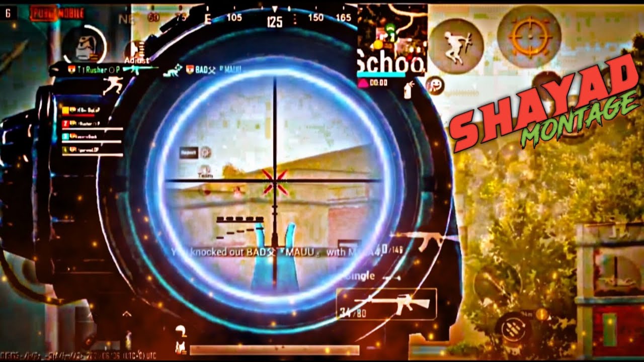 SHAYAD SONG x MONTAGE PUBG MOBILE ||