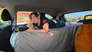 112°F Heat Wave Car Camping (in a Costco Parking Lot)