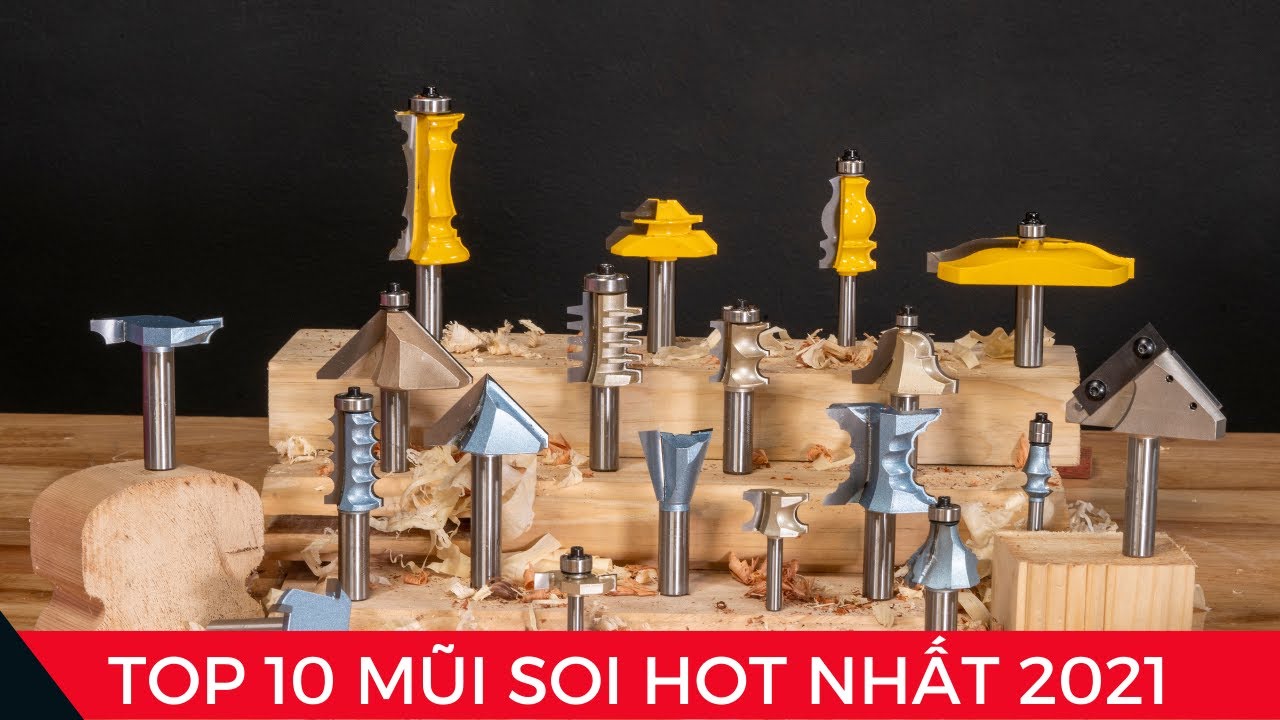 Review Top 10 Mũi Phay Soi Gỗ HOT - BÁN CHẠY nhất... - youtube