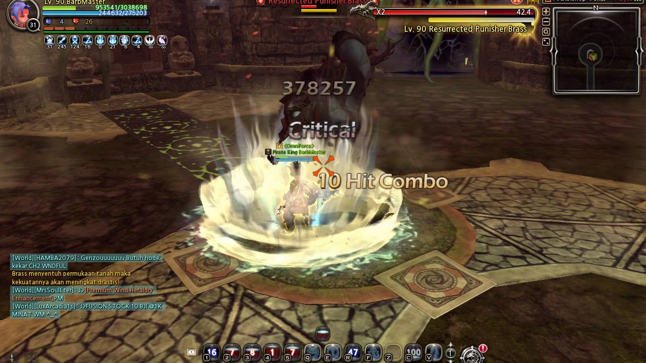 DN INA ABN HC solo as Barb (1 death)
