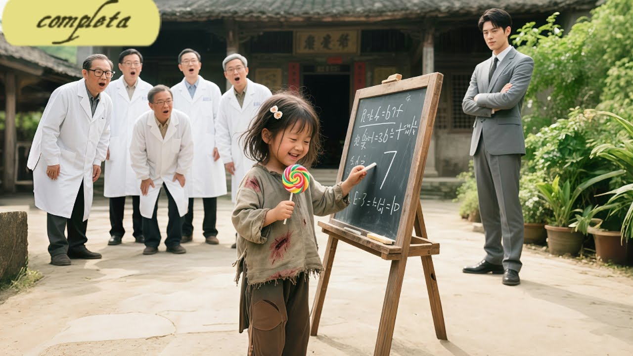 ¡Ningún genio resolvió problema,pero tonta burlada entró y lo resolvió deun trazo,destino reescrito!