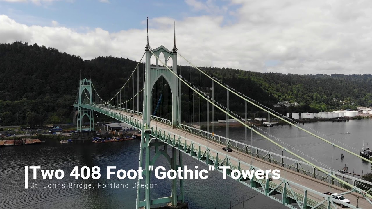 St  Johns Bridge, Portland Oregon