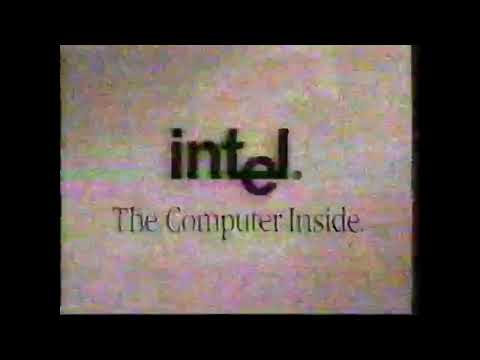Видео: Intel 486SX Ad (Germany). 1991 (not full)