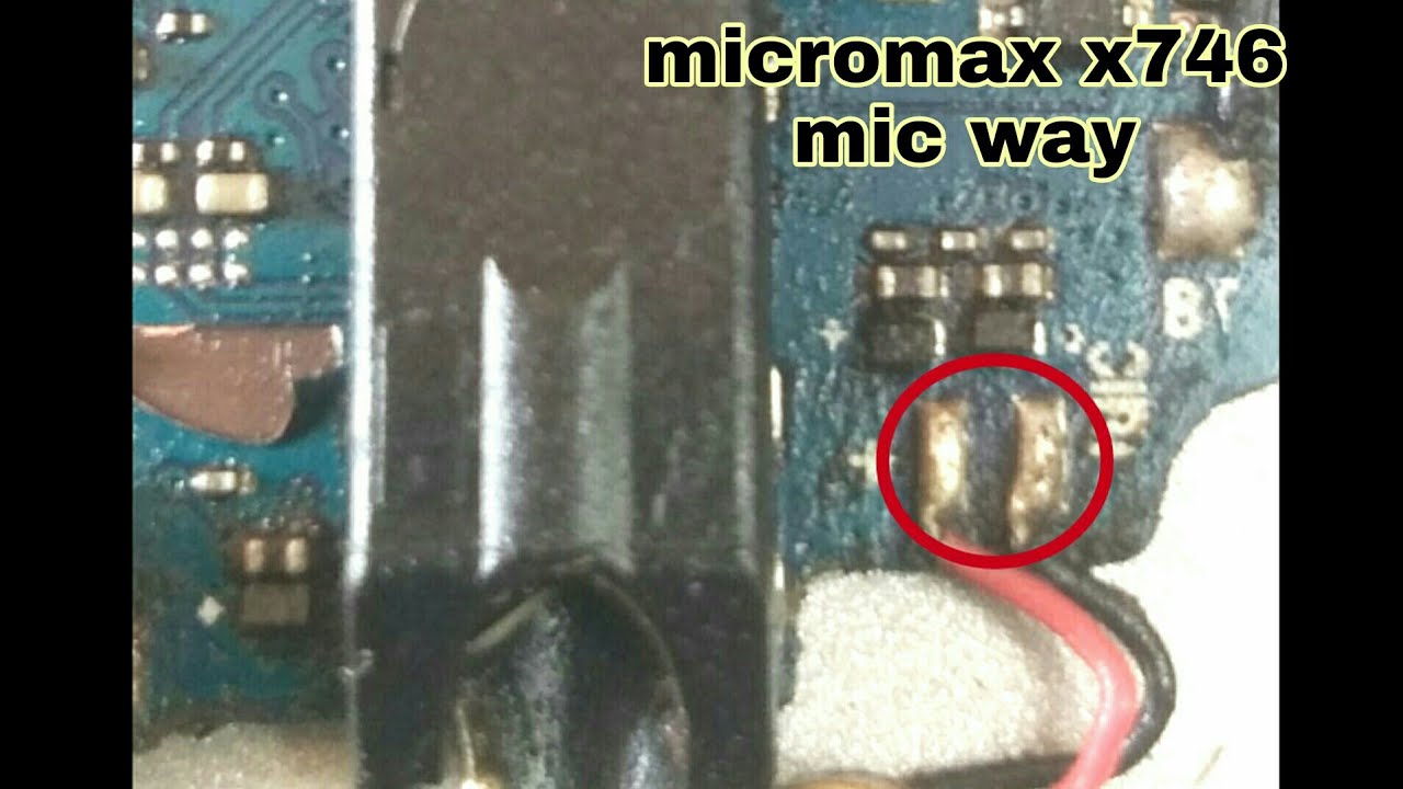 Micromax X746 Mic Solution