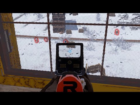 How I SNOWBALL on OFFICIAL RUST (1v10 raid defence)