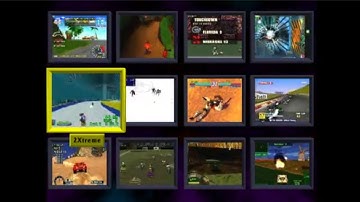 Interactive CD Sampler Pack Volume 3 - Sony PlayStation - Intro & Title Screen