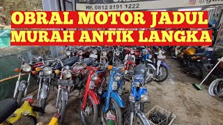 Ayo Diborong Obral Murah Motor Bekas Jadul Antik Langka di Gallery Motor Jadoel