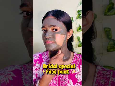 Bridal special facepack #viral #beauty #skincare #shorts #ytshorts #reels