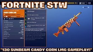 130 Sunbeam Candy Corn Lmg Gameplayfortnite Save The World