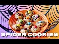Spider Cookies (Halloween Recipe) スパイダークッキー (ハロウィン レシピ) | OCHIKERON | Create Eat Happy :)