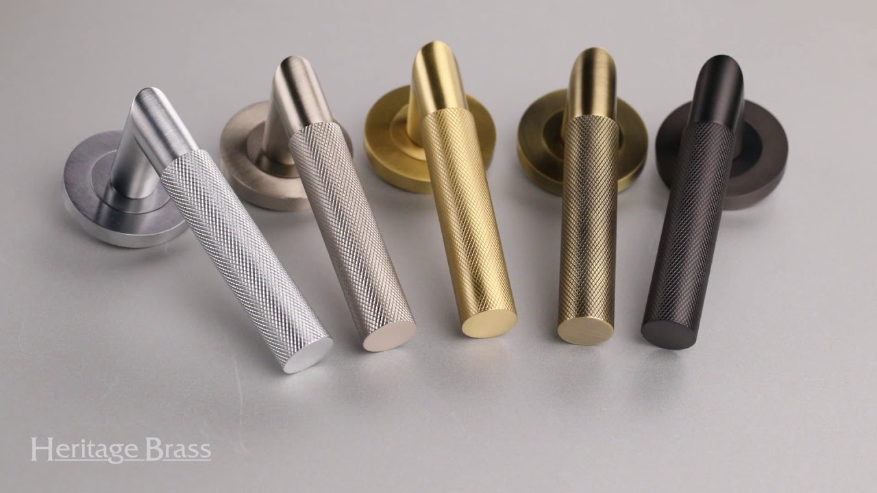 Phoenix Knurled Lever Handle