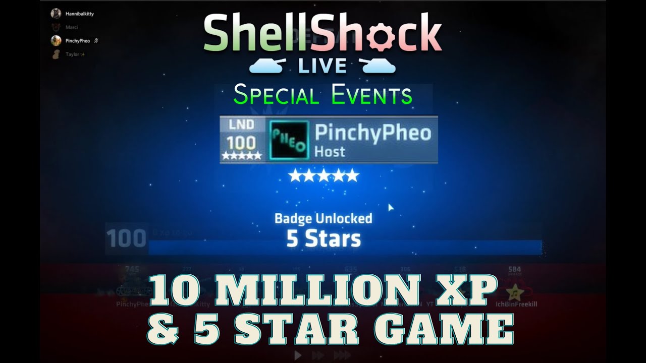 ShellShock Live | Special Events Episode #60 | Pinchy's 10 Million and 5 Star Game!