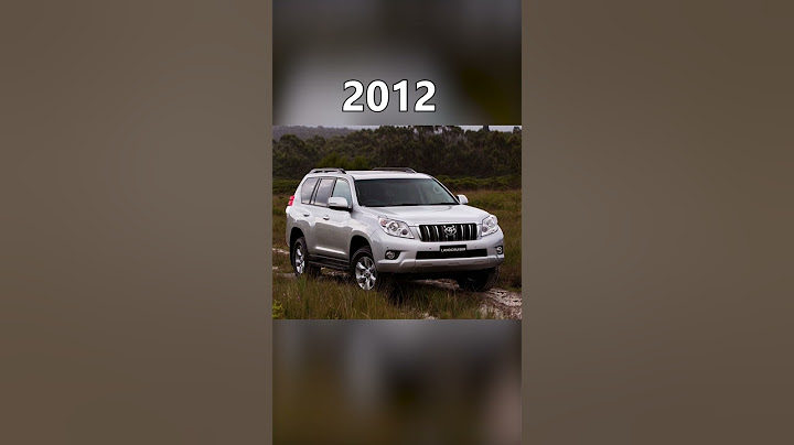 Evolution of Toyota Land Cruiser Prado [1984 - 2022] #shorts