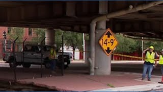 Large sinkhole creates issues for downtown St. Louis