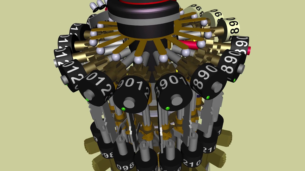 Curta Calculater informatian