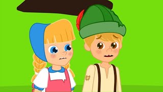 هانسل وجريتل - قصص للأطفال - قصة قبل النوم للأطفال - رسوم متحركة