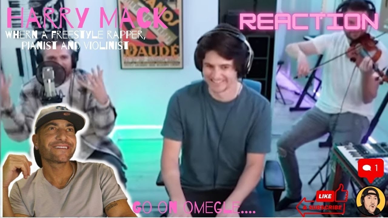 🔥Harry Mack - When a Freestyle Rapper, Pianist, and Violinist go on OMEGLE - First Listen Reaction 🔥