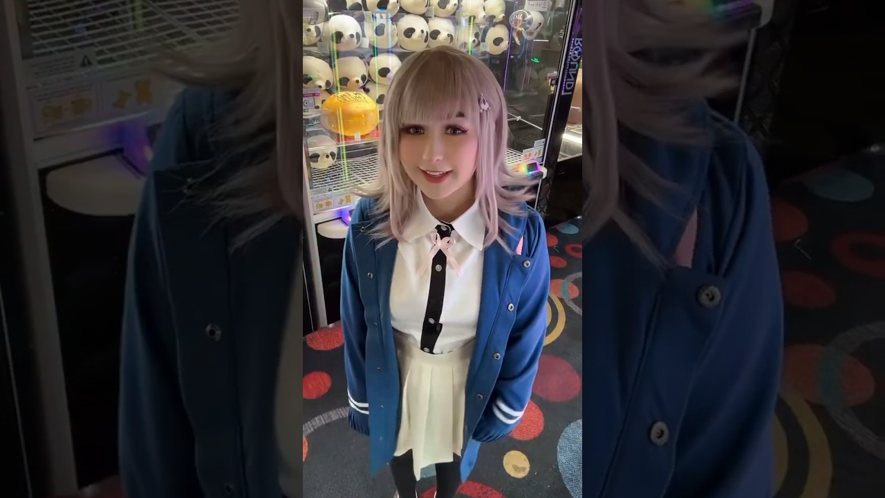 I’m Chiaki Nanami, the ultimate gamer #danganronpa #danganronpacosplay #arcade #chiakinanami #fanime