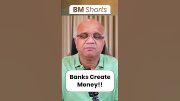 Banks Create Money!!  #sbi #bank