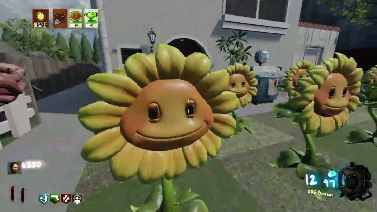 when Plants Vs Zombies meets COD Zombies