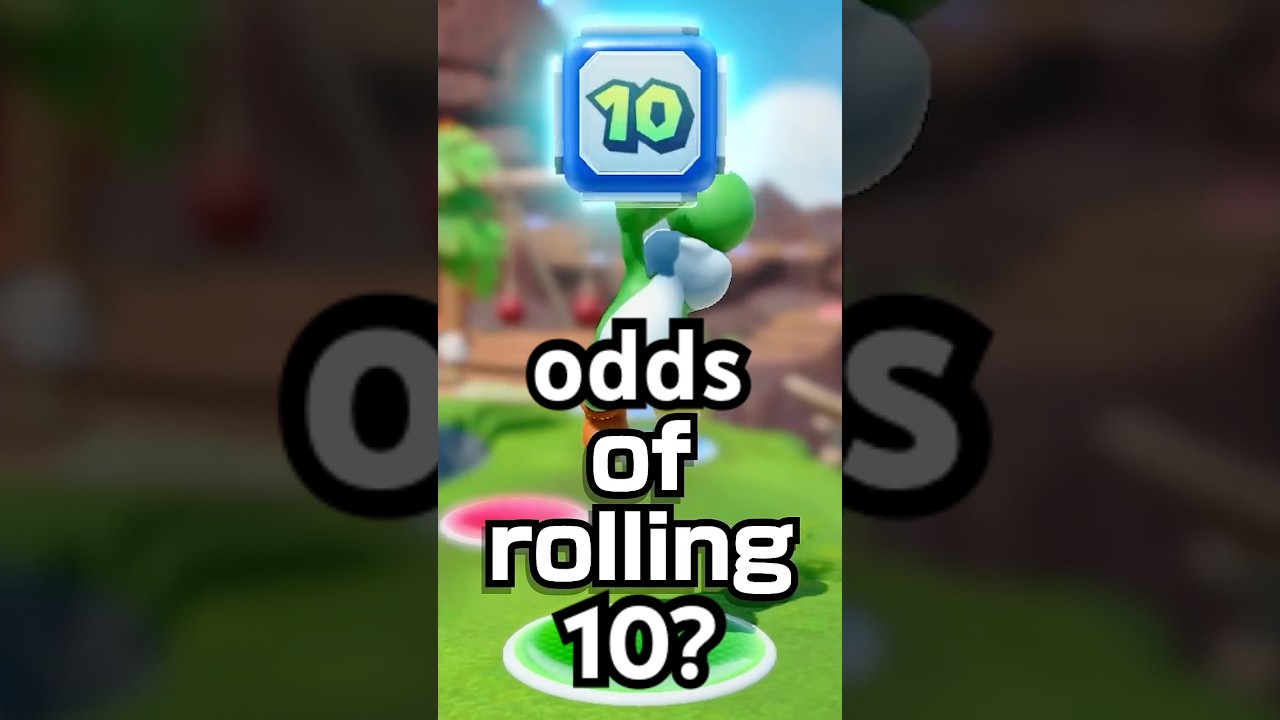 What is the ACTUAL chance of rolling a 10? 🎲 | Mario Party Jamboree