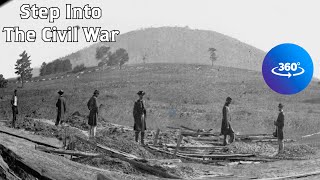 Step Into the Aftermath of a Civil War Battle in 360° | Civil War Then & Now