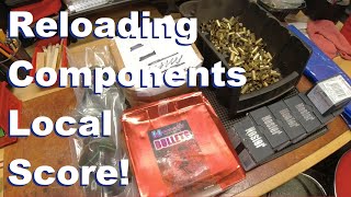 Recent Reloading Components Local Score - Powder, Bullets & Brass
